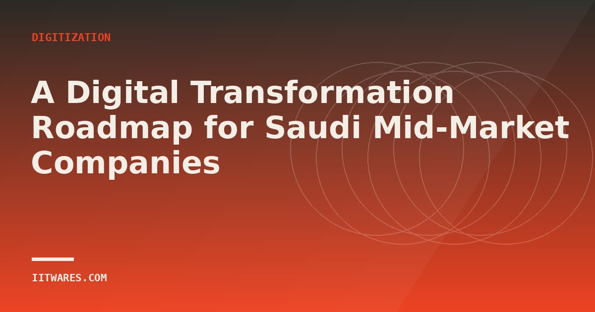 A Digital Transformation Roadmap for Saudi Mid-Market Companies