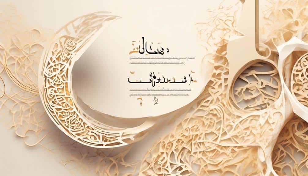 arabic calligraphy in web
