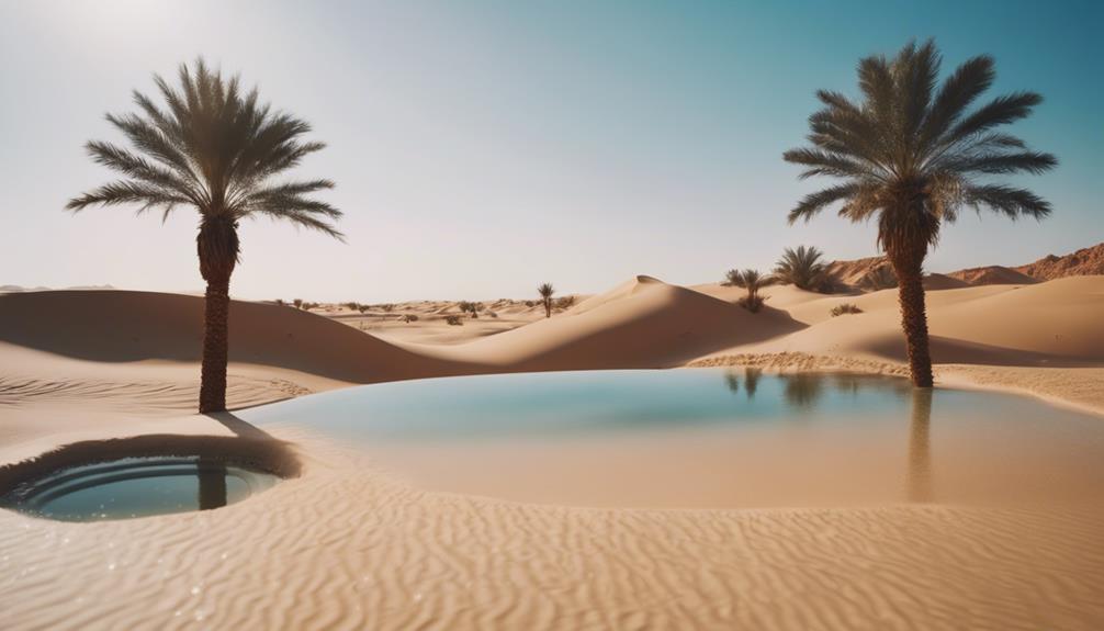 hidden desert oasis retreat