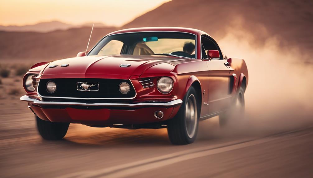 red mustang performance redefined