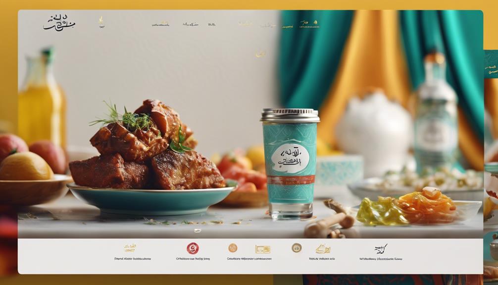 food store web design