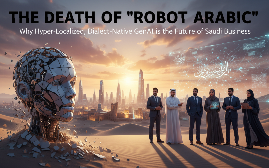 The Death of ‘Robot Arabic’: Why Hyper-Localized, Dialect-Native GenAI is the Future of Saudi Business