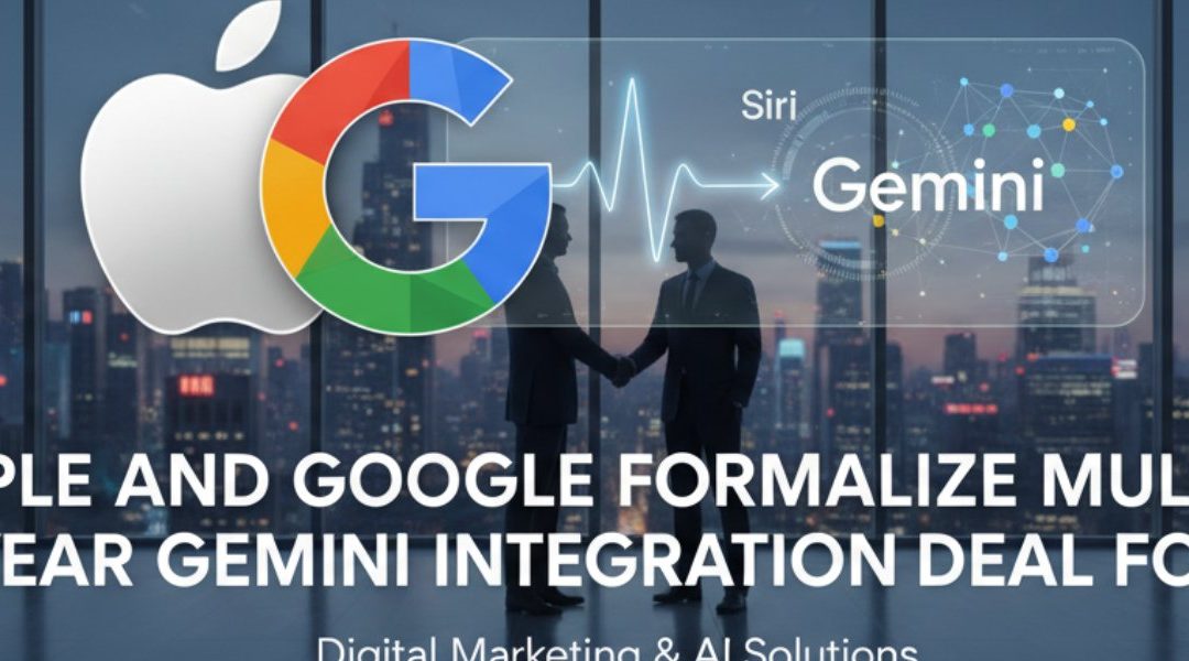 Apple and Google Formalize Multi-Year Gemini Integration Deal for Siri