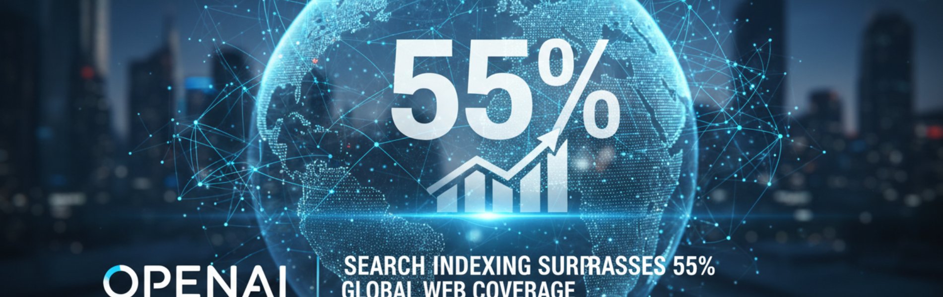 OpenAI Search Indexing Surpasses 55% Global Web Coverage: A Massive SEO Shift